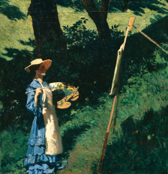 Ferenczy Károly: Festőnő, 1903