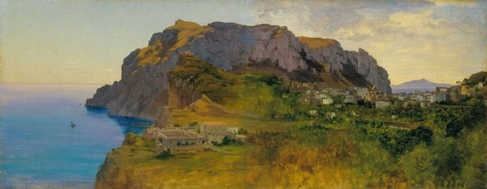 Ligeti Antal: Capri szigete, 1855 körül